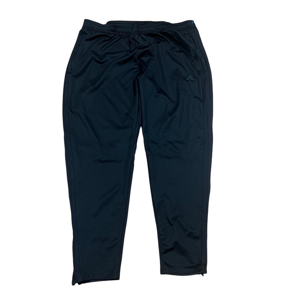 Adidas Men’s Joggers Aeroready Zip Ankle Slim Fit Black Size 3XL